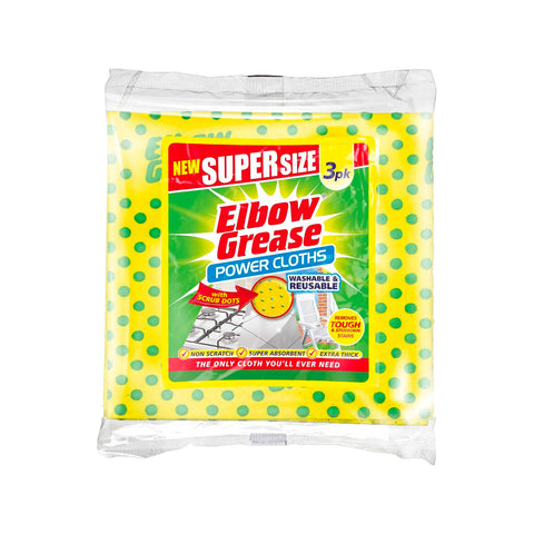 Panni Universali Power Cloths con Scrub Dots Superassorbenti ed Eco-Friendly